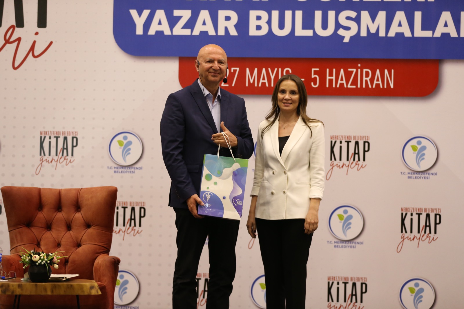 Merkezefendi Belediyesi tarafından düzenlenen Kitap Günleri, Türkiye’nin ve Denizli’nin saygın