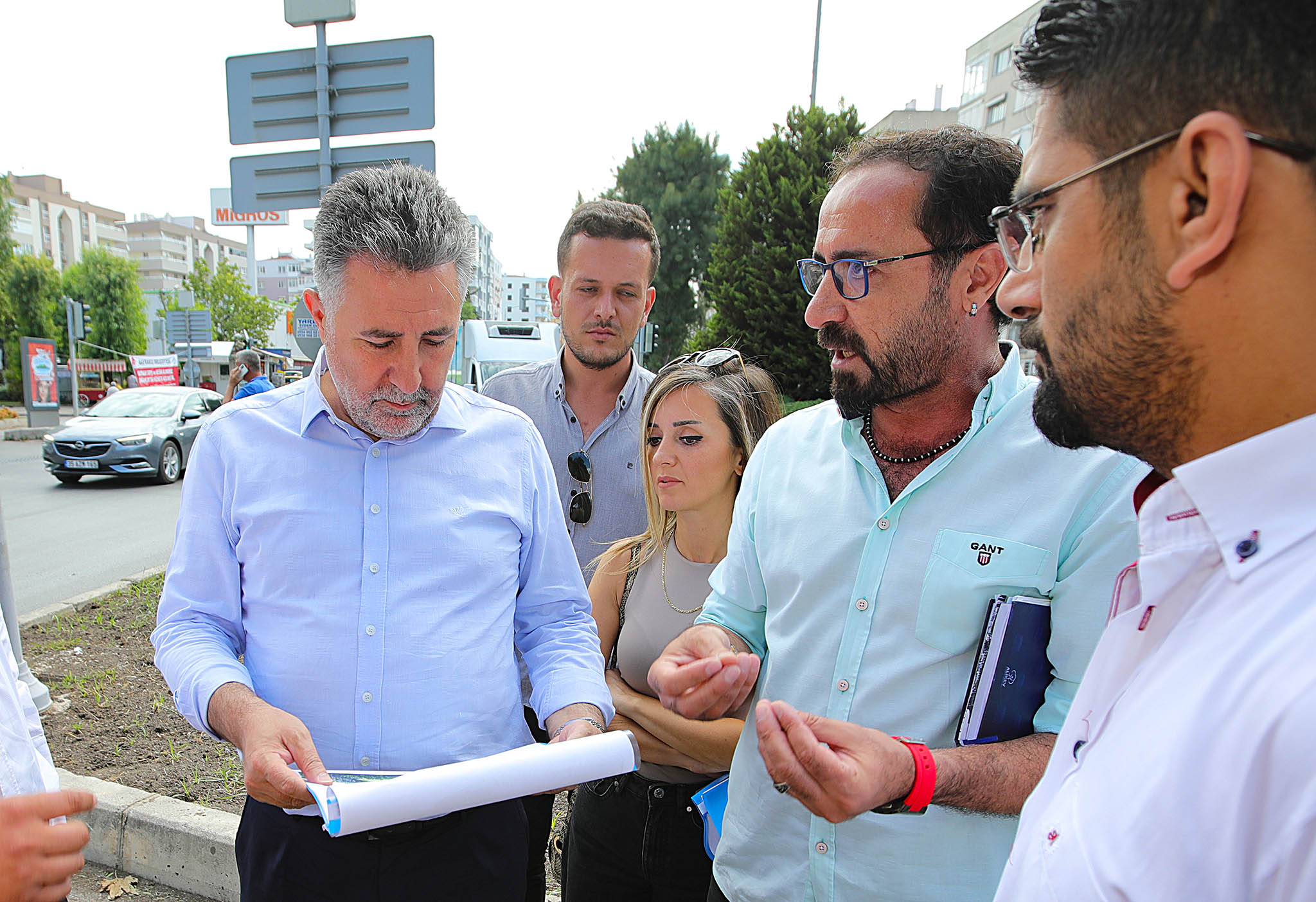 Bayraklı Belediye Başkanı Serdar Sandal; İzmir Büyükşehir Belediyesi daire başkanları