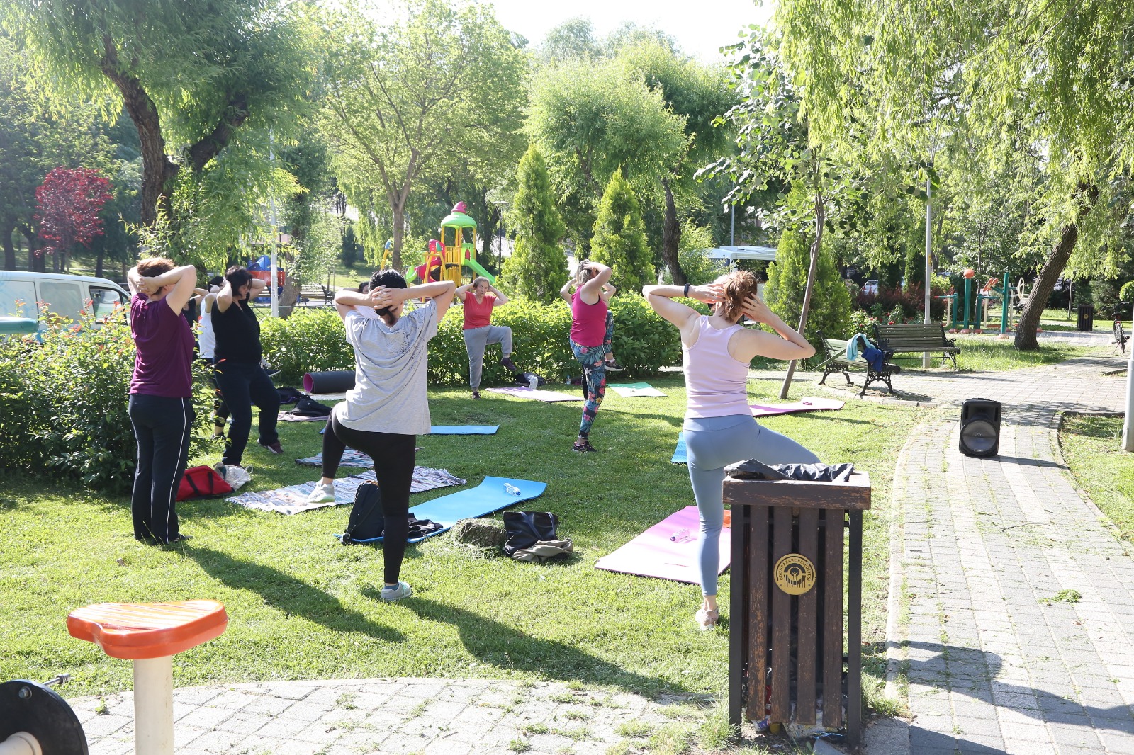 Odunpazarı Belediyesi, sağlıklı ve kaliteli bir yaşam için parklarda gerçekleştirdiği