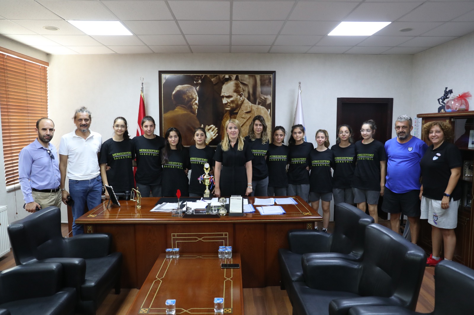 Okul Spor Oyunları Kızlar Türkiye Şampiyonası’nda Merkezefendi Belediyesi Gençlik Spor