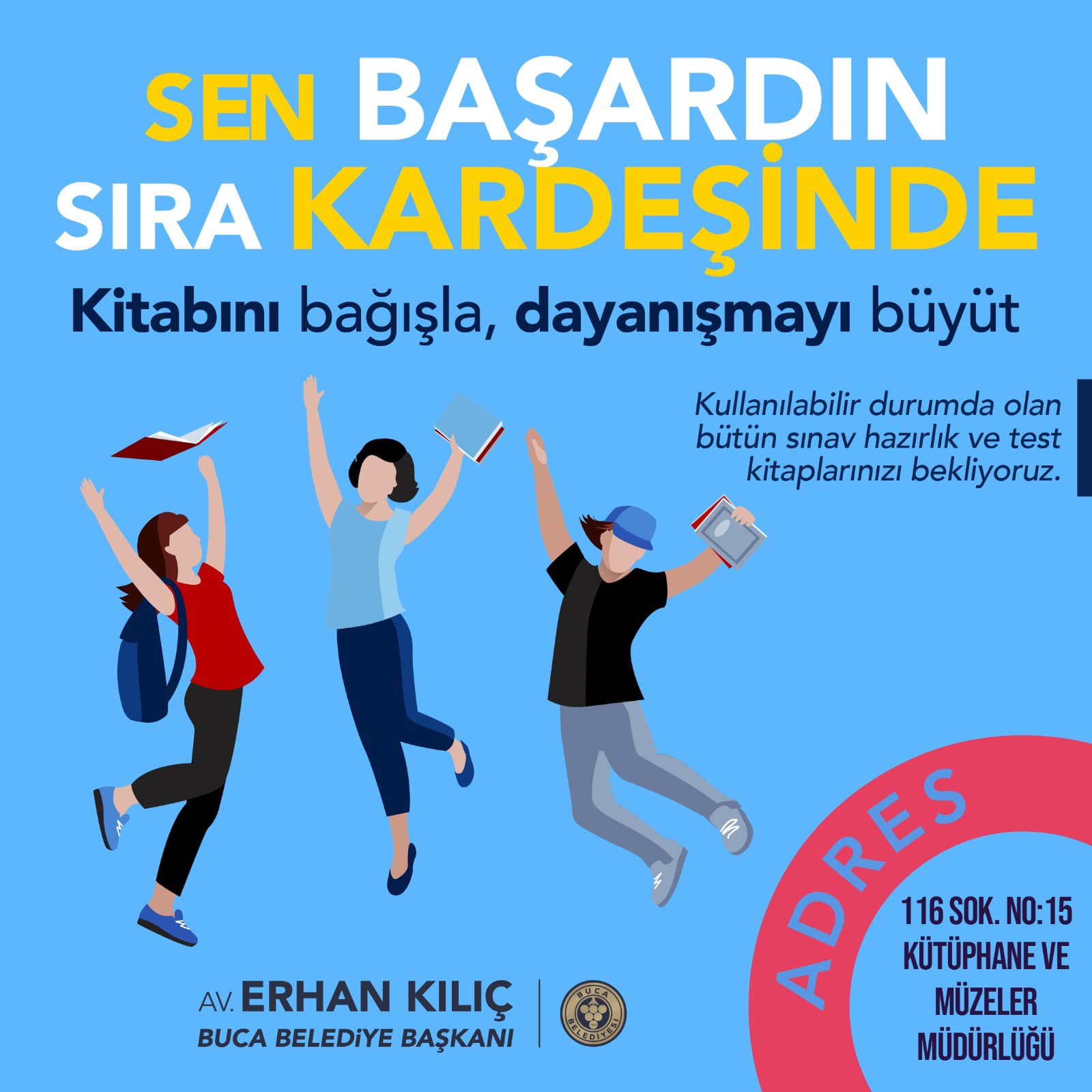 Sen başardın sıra kardeşinde EĞİTİMDE fırsat eşitliği için üniversite hazırlık