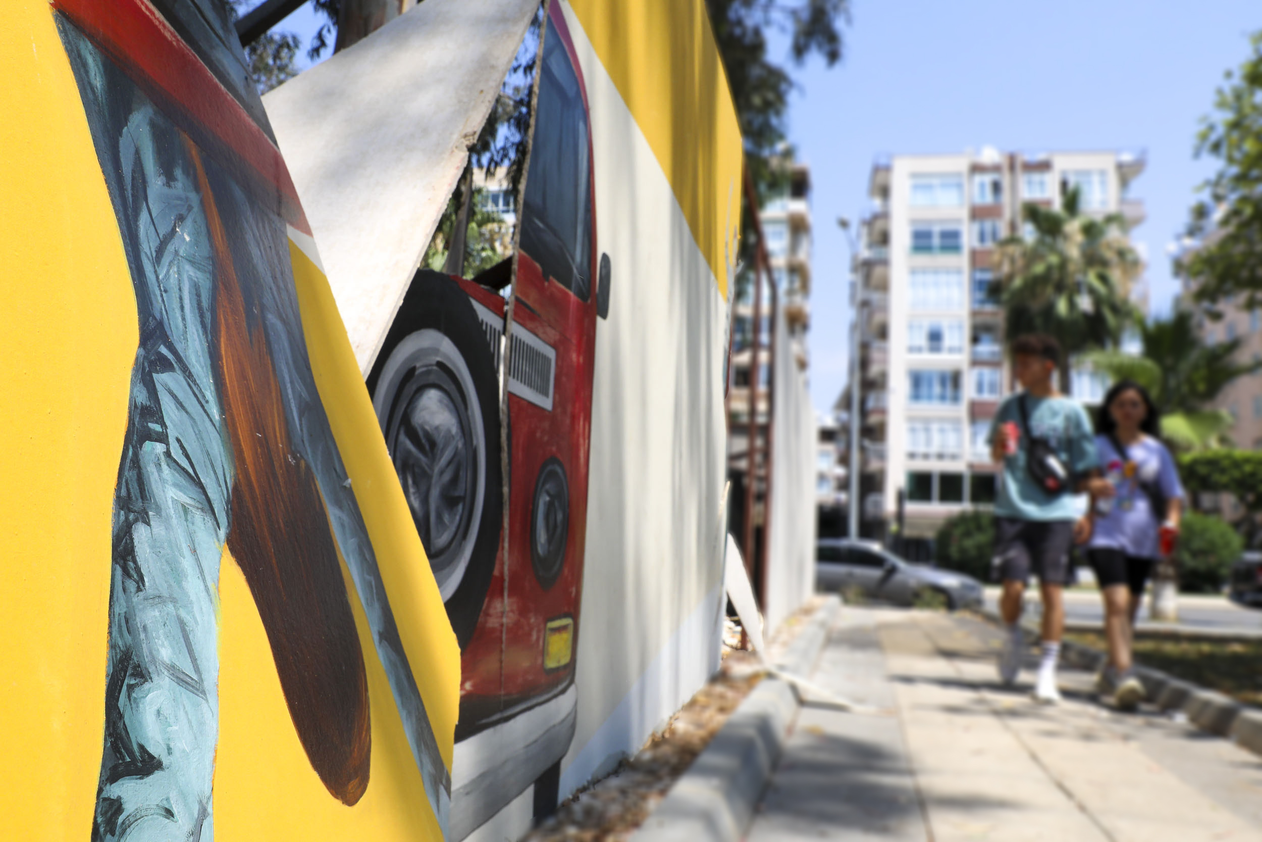 KÜLTÜR PARK’TAKİ SALDIRILARA BİR YENİSİ DAHA EKLENDİ Mersin Büyükşehir Belediyesi