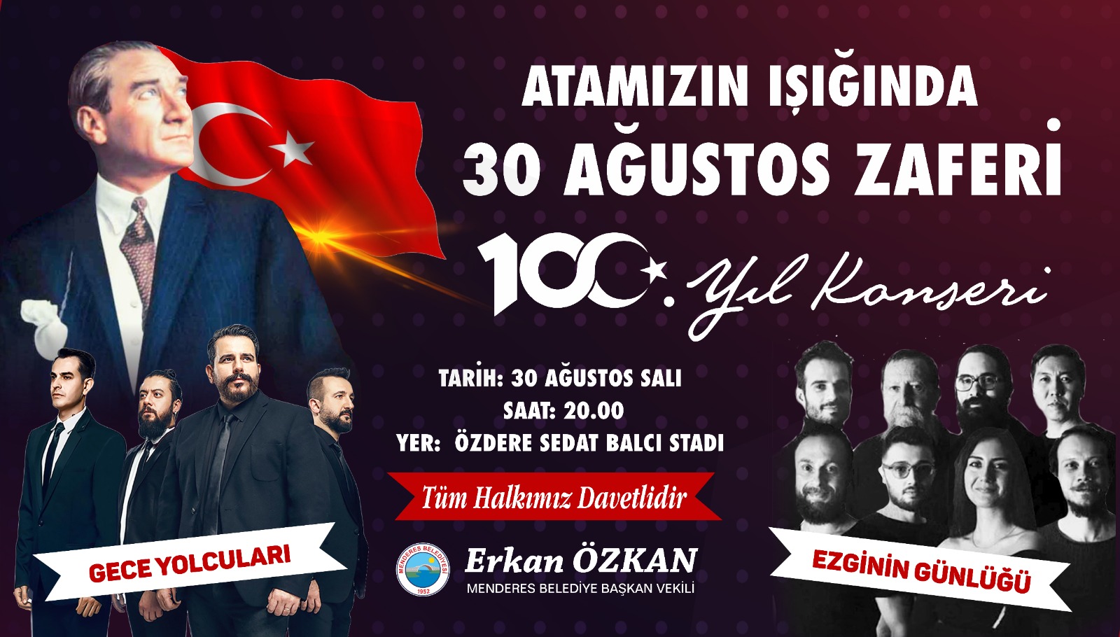 30 Ağustos 1922’de Dumlupınar’da Mustafa Kemal’in başkumandanlığında zaferle sonuçlanan Büyük