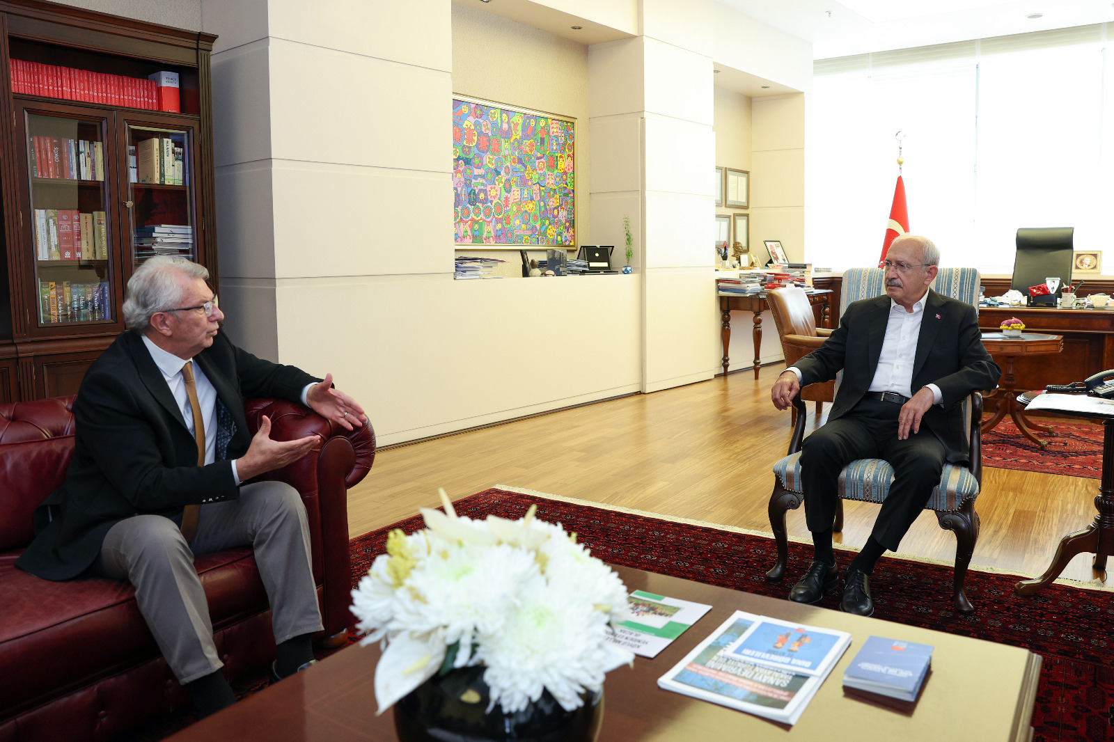 Ödemiş Belediye Başkanı Mehmet Eriş, Cumhuriyet Halk Partisi Genel Başkanı