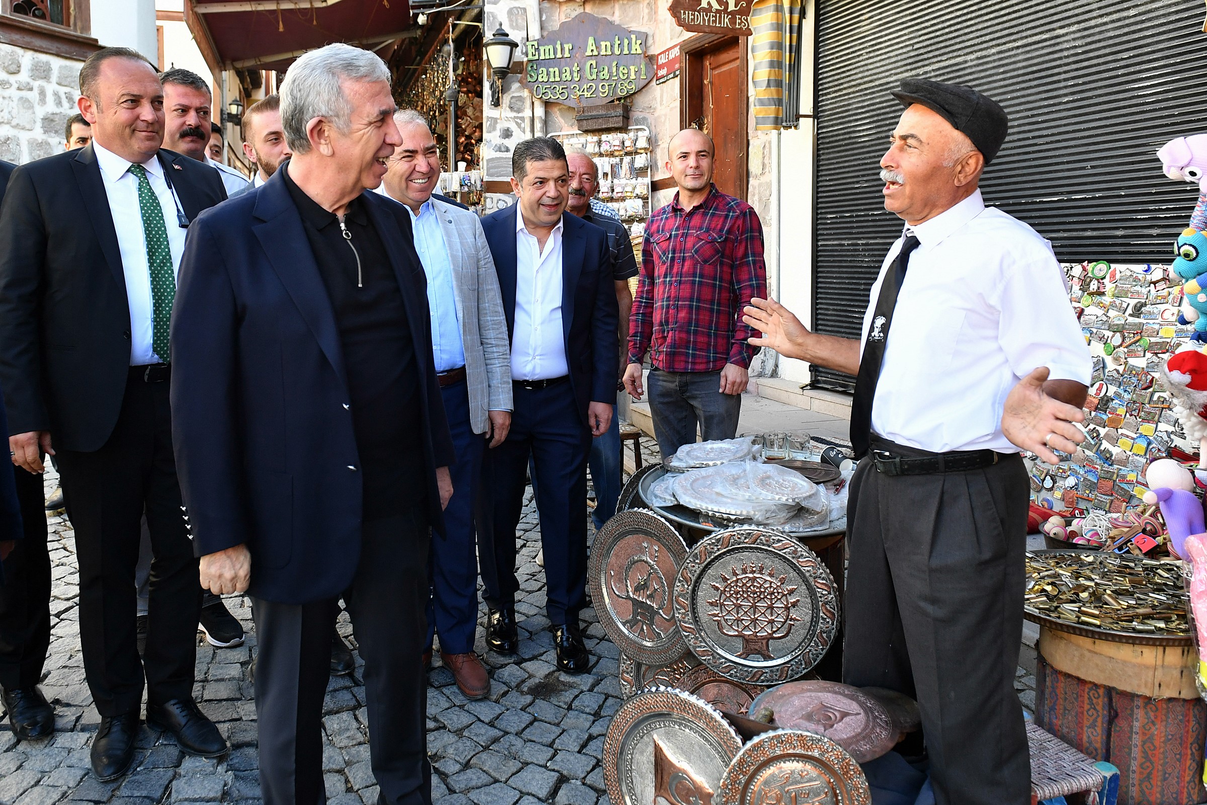 Ankara Büyükşehir Belediye Başkanı Mansur Yavaş, Ulus’un turizm bölgelerinden ve