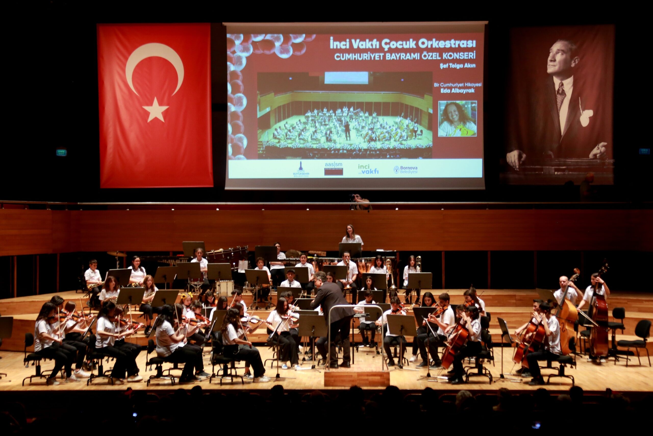 İNCİVAK Çocuk Orkestrası’dan muhteşem konser Cevdet İnci Eğitim Vakfı’nın 7-18