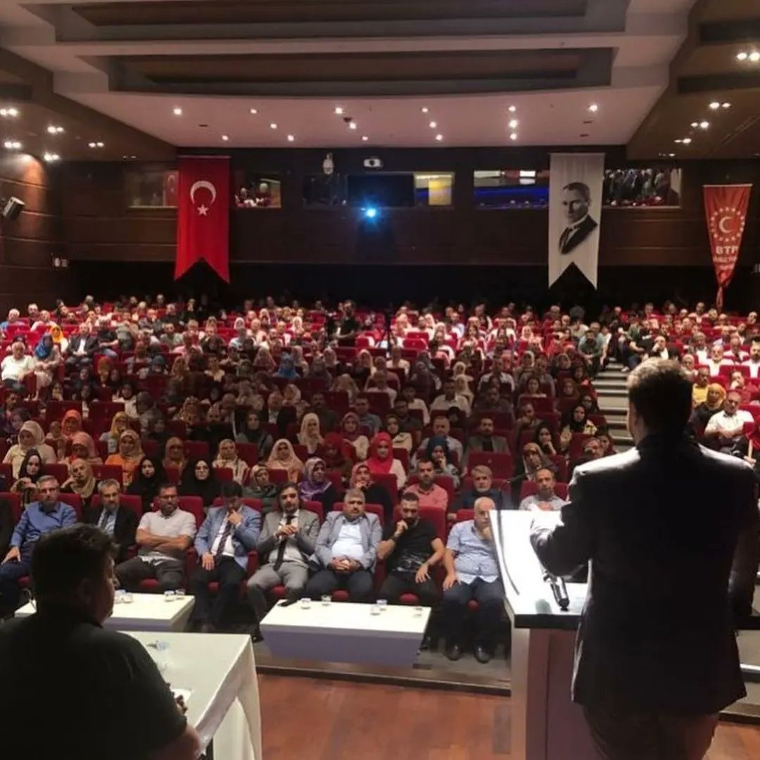 Bağımsız Türkiye Partisi (BTP) İstanbul Genişletilmiş İl Divan toplantısı Fatih’teki