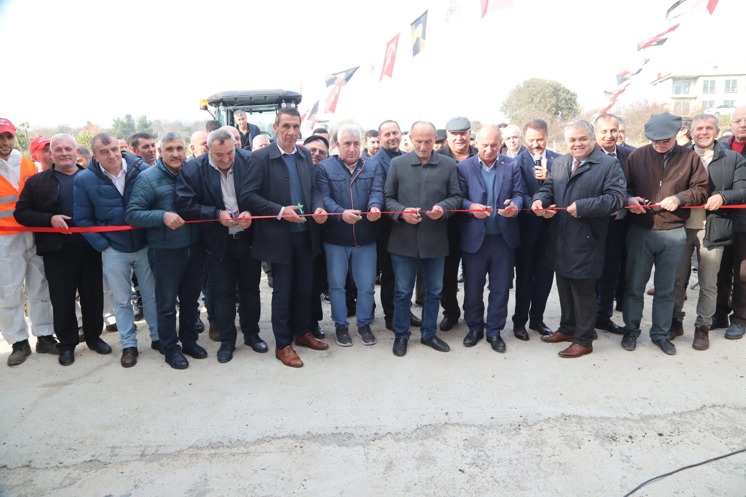 Atakum Belediyesi’nden üreticiye destek  Atakum Belediyesi Kırsal Hizmetler Müdürlüğü tarafından