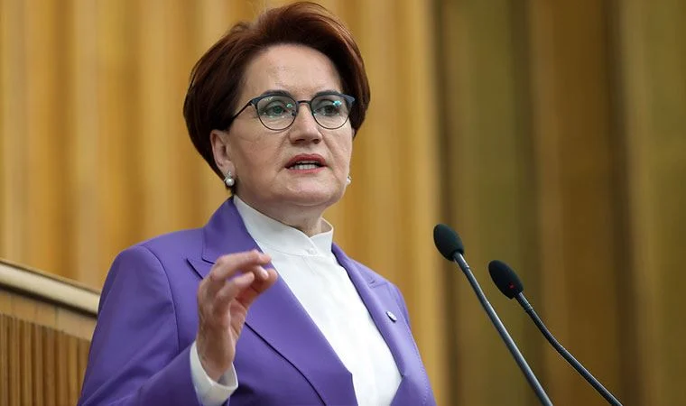 Partisinin grup toplantısında konuşan İYİ Parti lideri Meral Akşener, AKP’li
