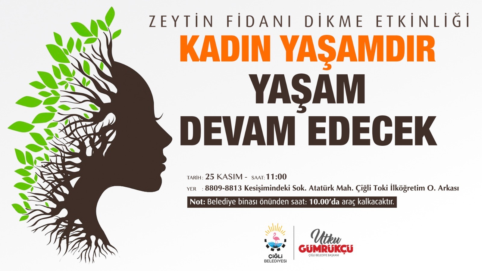 25 Kasım Kadına Yönelik Şiddete Karşı Uluslararası Mücadele Günü kapsamında