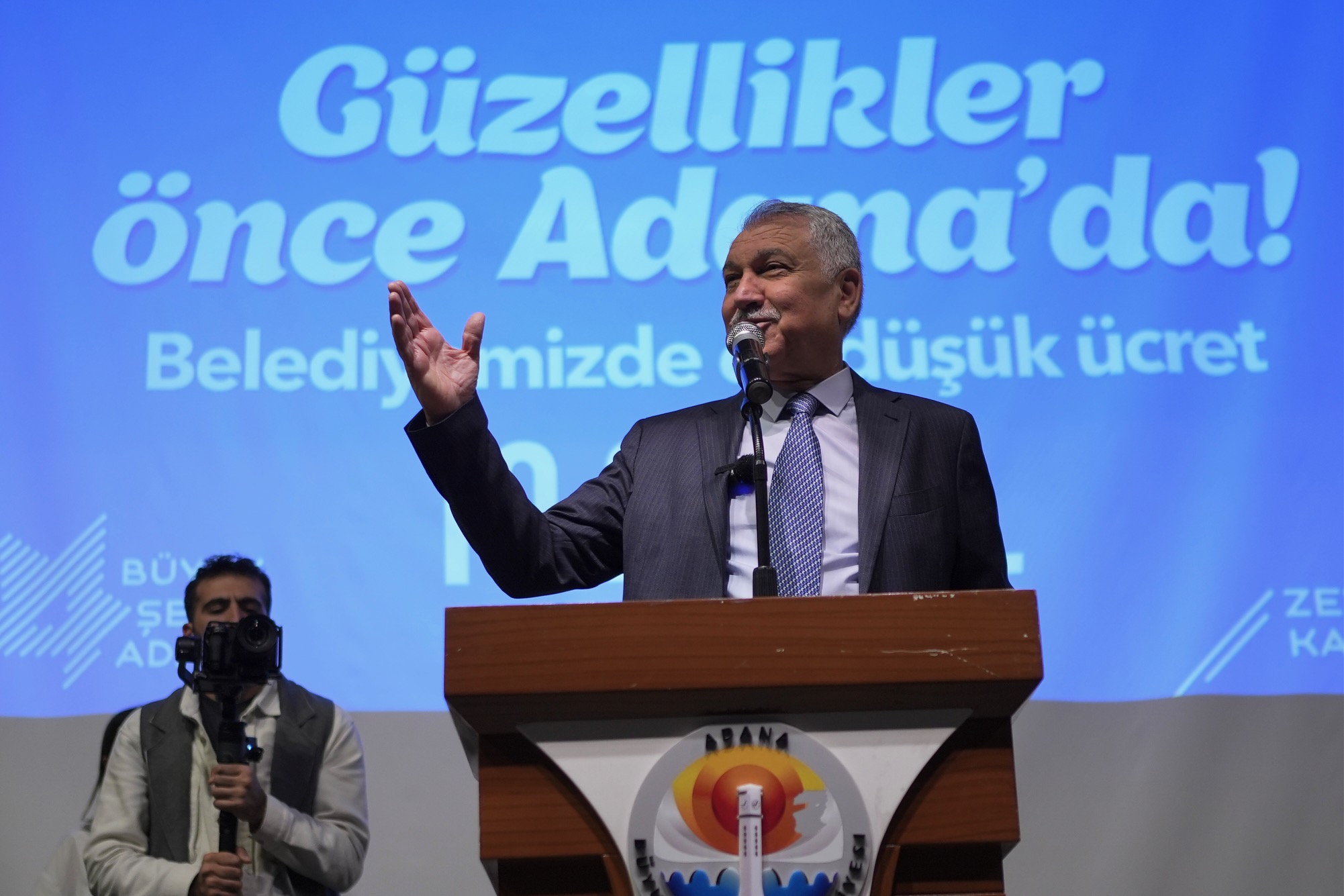 Güzellikler önce Adana’da… Başkan Zeydan Karalar, 3 ay boyunca ayda