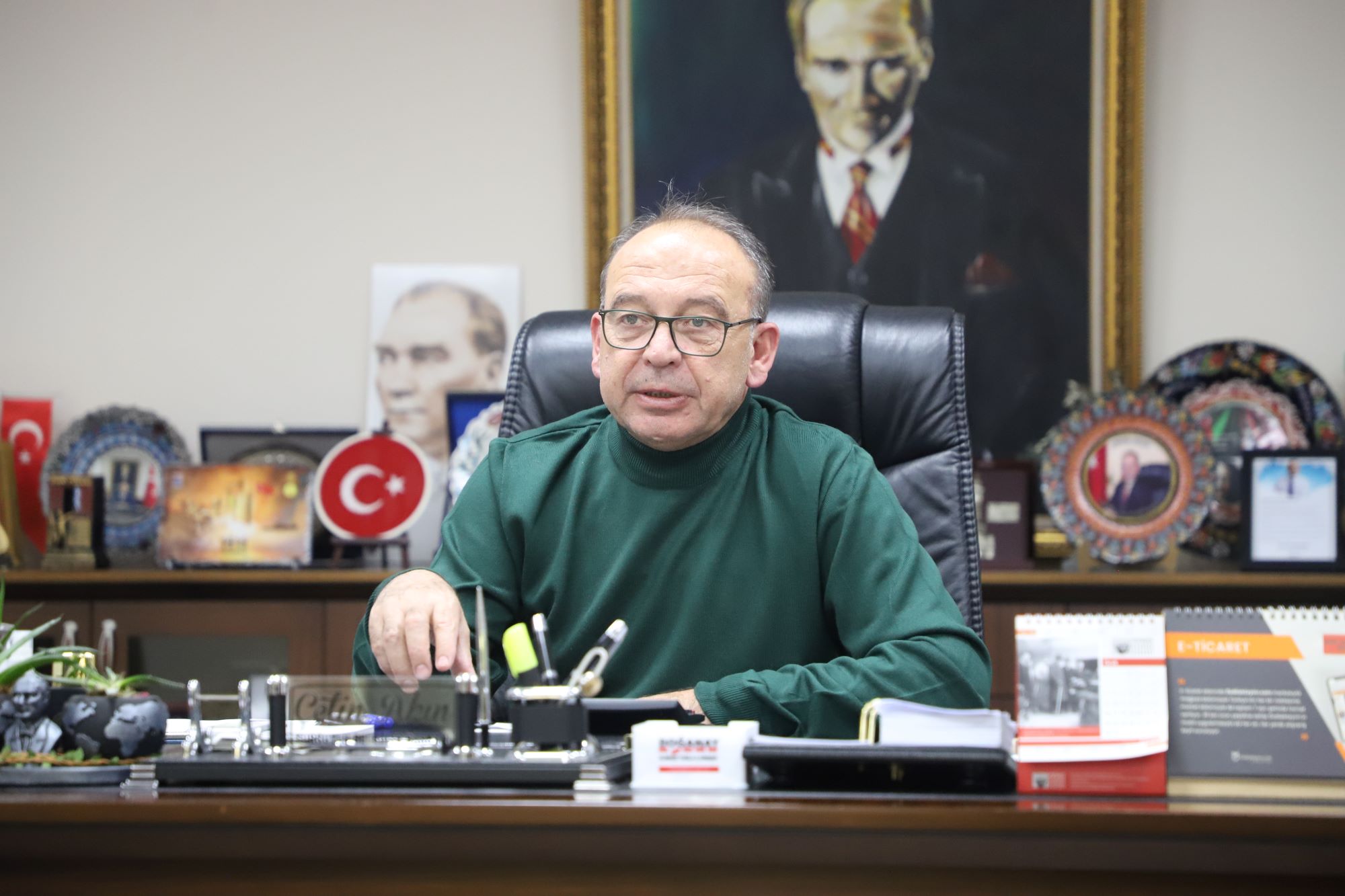 Başkan Çetin Akın: “2023 yılı Turgutlu’nun yılı olacak” Turgutlu Belediye Başkanı Çetin, Turgutlu’da görev yapan ulusal ve yerel