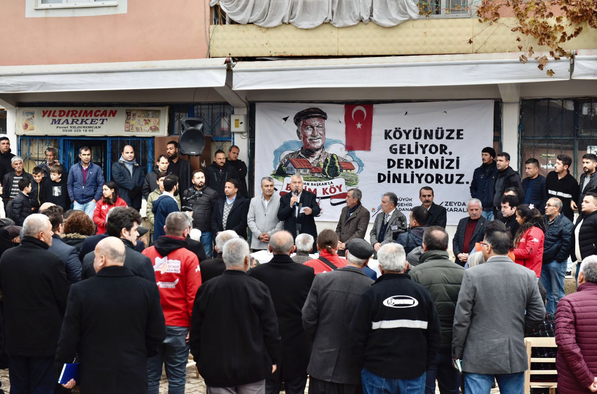 Zeydan Karalar, Tufanbeyli’de halkla, esnafla, muhtarlarla buluştu Başkan Zeydan Karalar