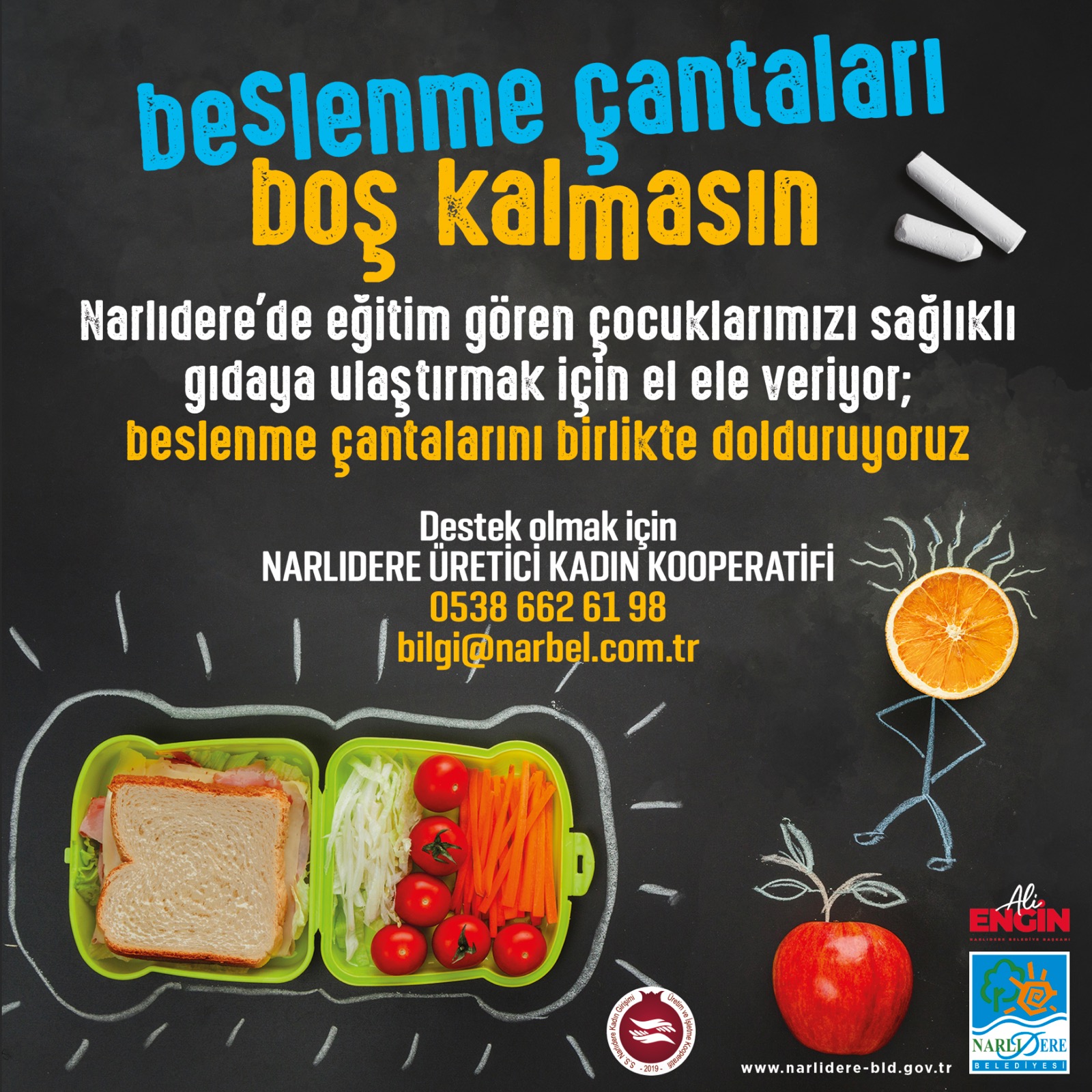 Narlıdere Belediyesi, ihtiyaç sahibi ailelerin okul çağındaki çocuklarına bir öğünlük