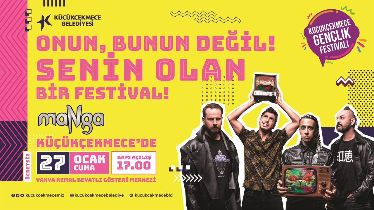 SÖMESTİRİN EN GENÇ VE DİNAMİK KONSERLERİ KÜÇÜKÇEKMECE’DE GENÇLİĞİN KALBİ KÜÇÜKÇEKMECE’DEKİ