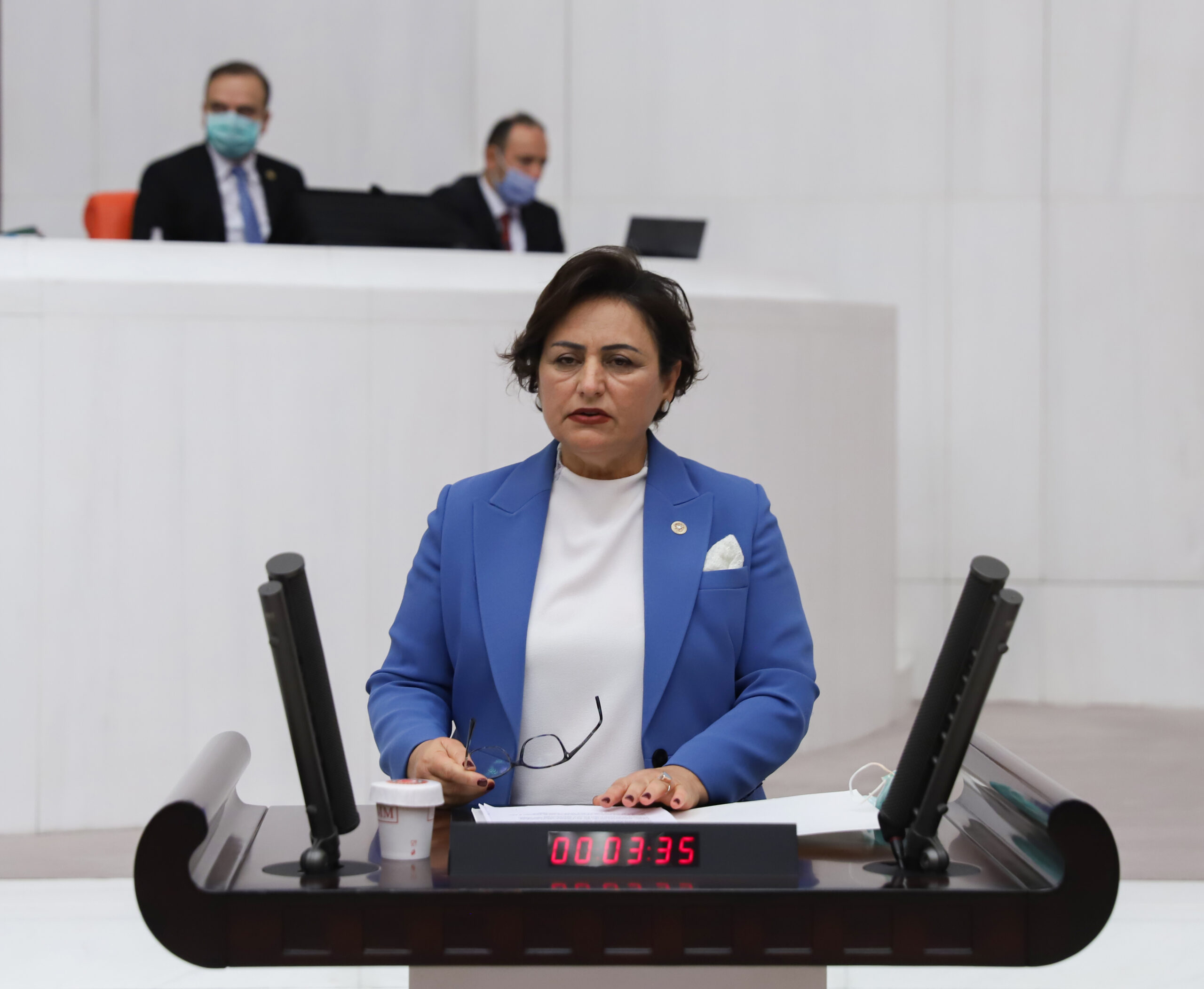 CHP Adana Milletvekili, Jeoloji Yüksek Mühendisi Dr. Müzeyyen Şevkin, kamu