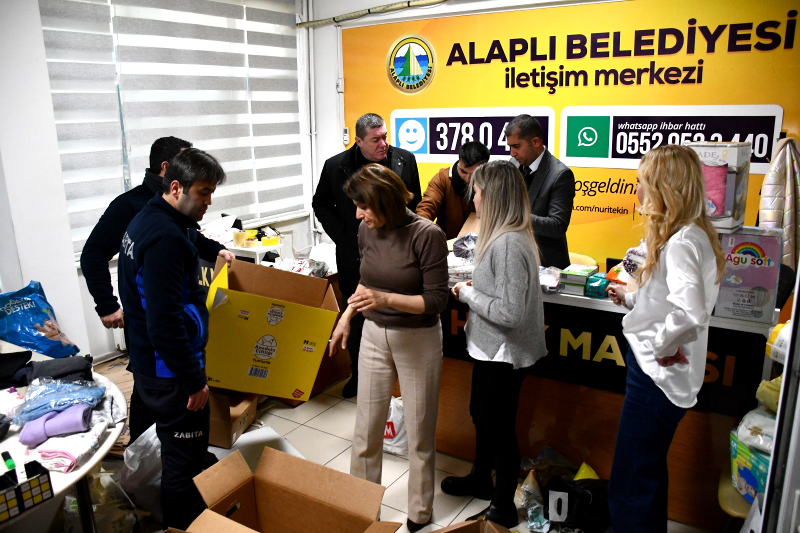 HAYDİ ALAPLI DEPREMİN YARALARINI BİRLİKTE SARACAĞIZ ALAPLI BELEDİYE BAŞKANI NURİ TEKİN; “GÜN BİRLİK VE BERABERLİK GÜNÜDÜR.”Alaplı