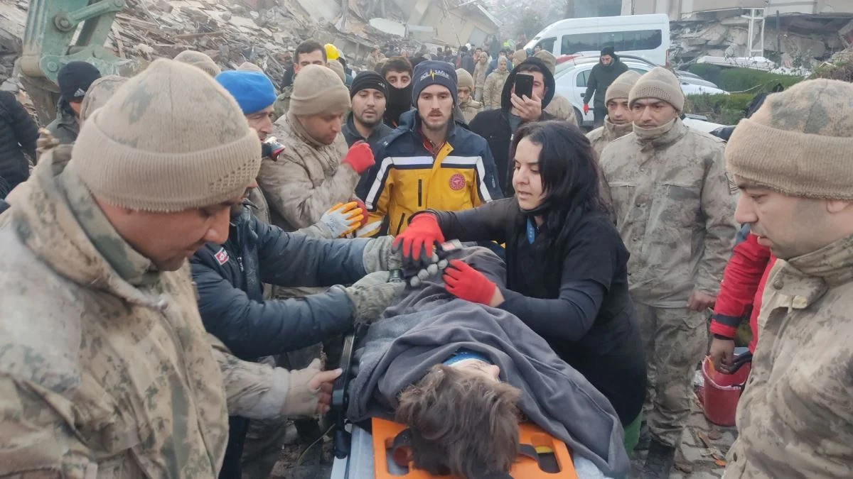 Kahramanmaraş’ta meydana gelen 7.7 ve 7.6 büyüklüğündeki depremler sonrası can