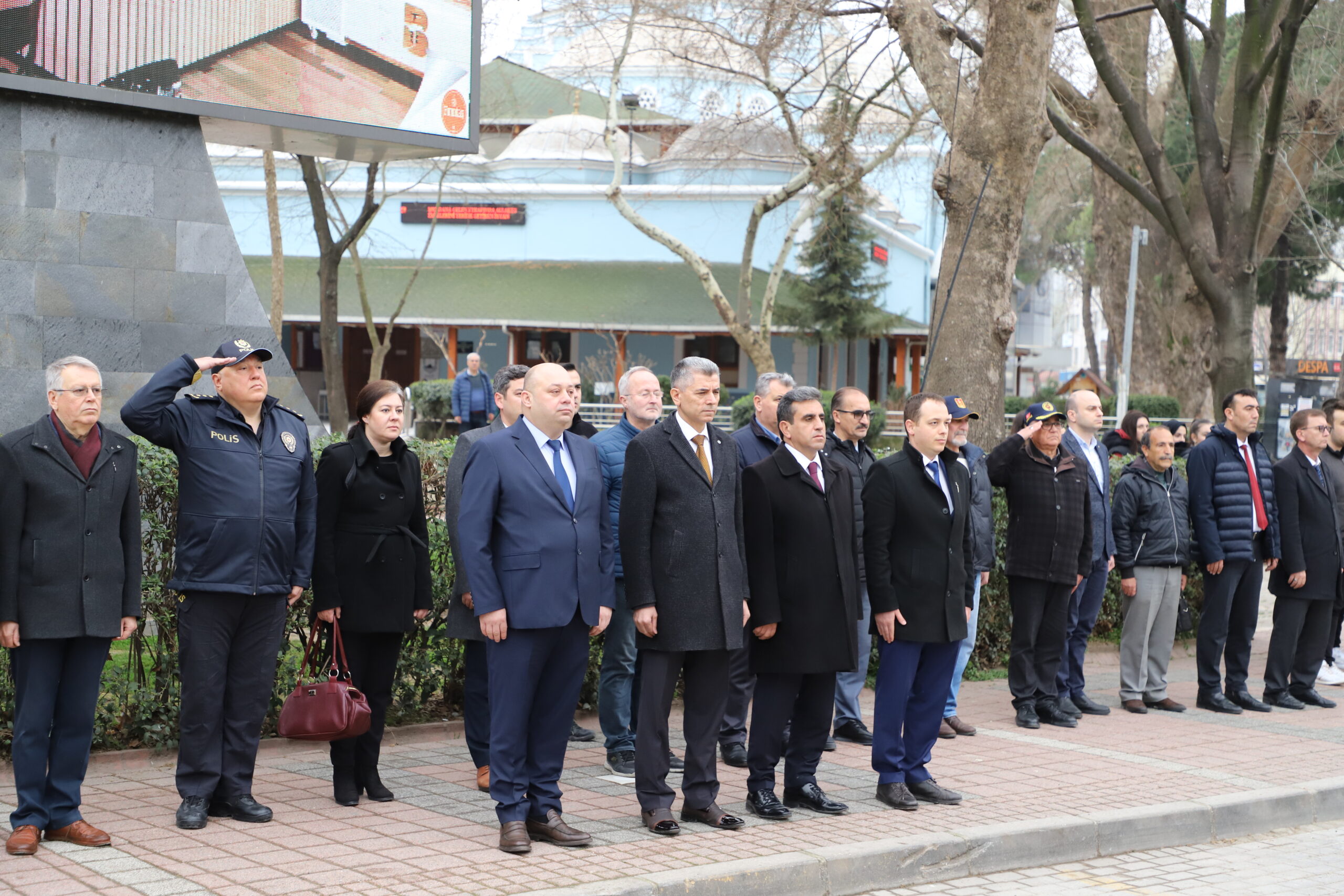 Gönen Ömer Seyfettin Meydanı’nda, Dünyaca ünlü edebiyatçı yazar Ömer Seyfettin’in