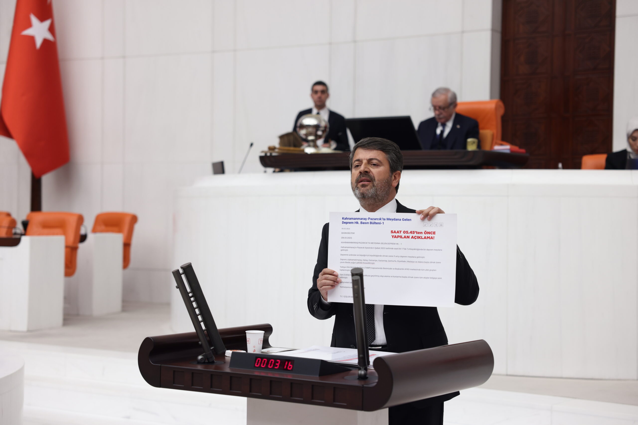 MİLLETVEKİLİ TUTDERE: ADIYAMAN UNUTULDU, ADIYAMAN İKİ KEZ YIKILDI, İNSANLAR İKİ