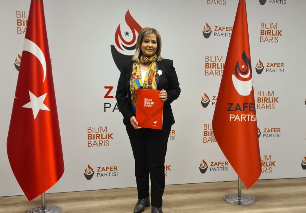 Dilek Köktaş Gündoğdu, Zafer Partisi Genel Merkezinde İzmir Milletvekiliği için