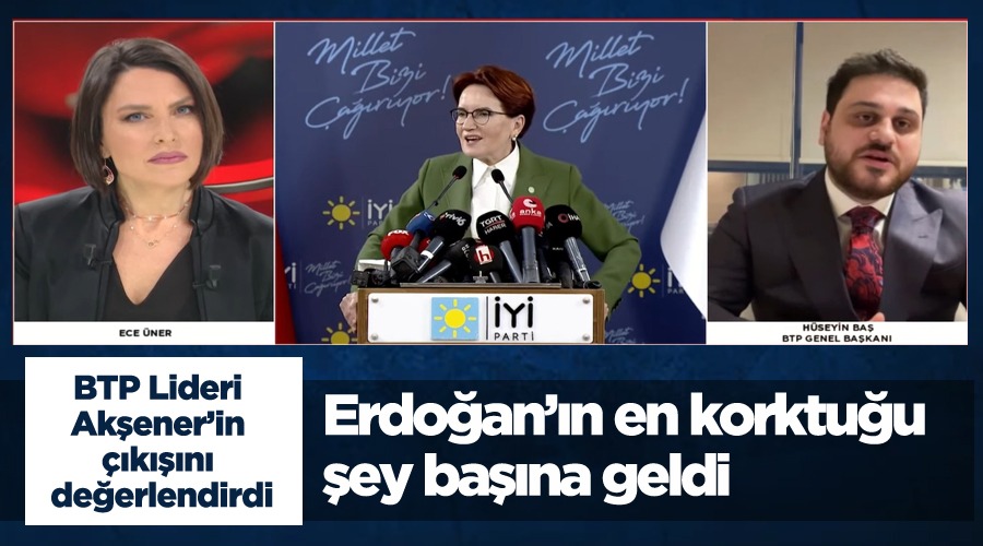 Bağımsız Türkiye Partisi (BTP) Genel Başkanı Hüseyin Baş, İYİ Parti