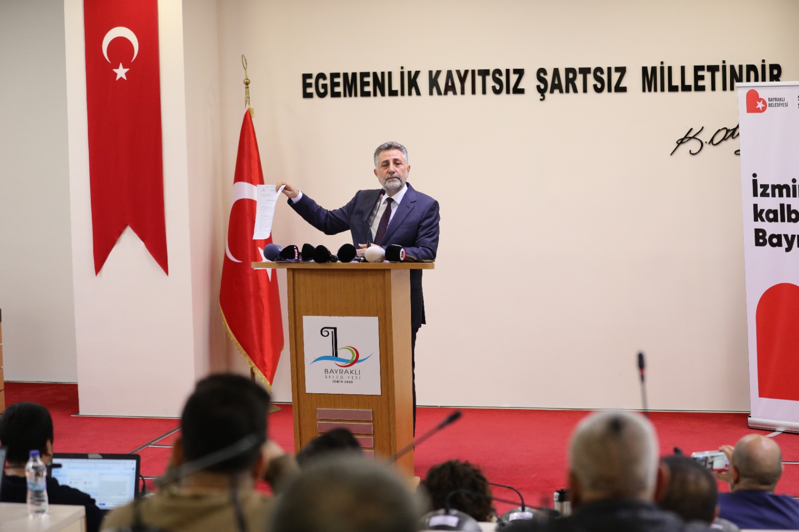 Bayraklı Belediye Başkanı Serdar Sandal; Bayraklı rezerv alanında yapılan satışlar,