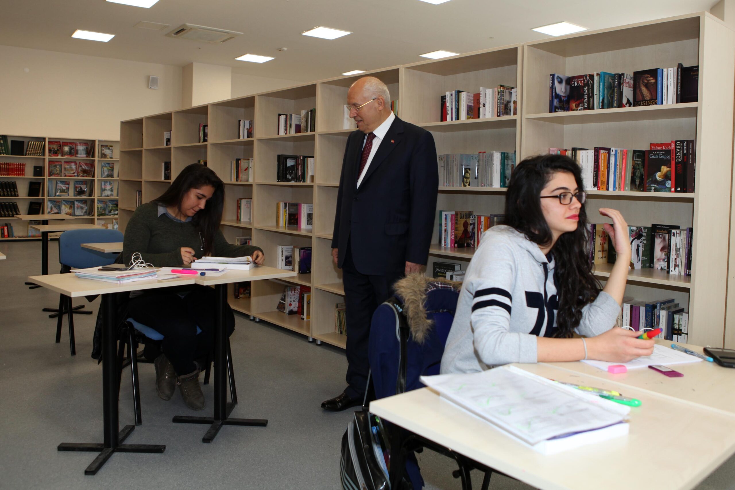 9’uncu kütüphane Tepekule’ye yapılıyor İlçenin dört bir yanında hizmete açtığı