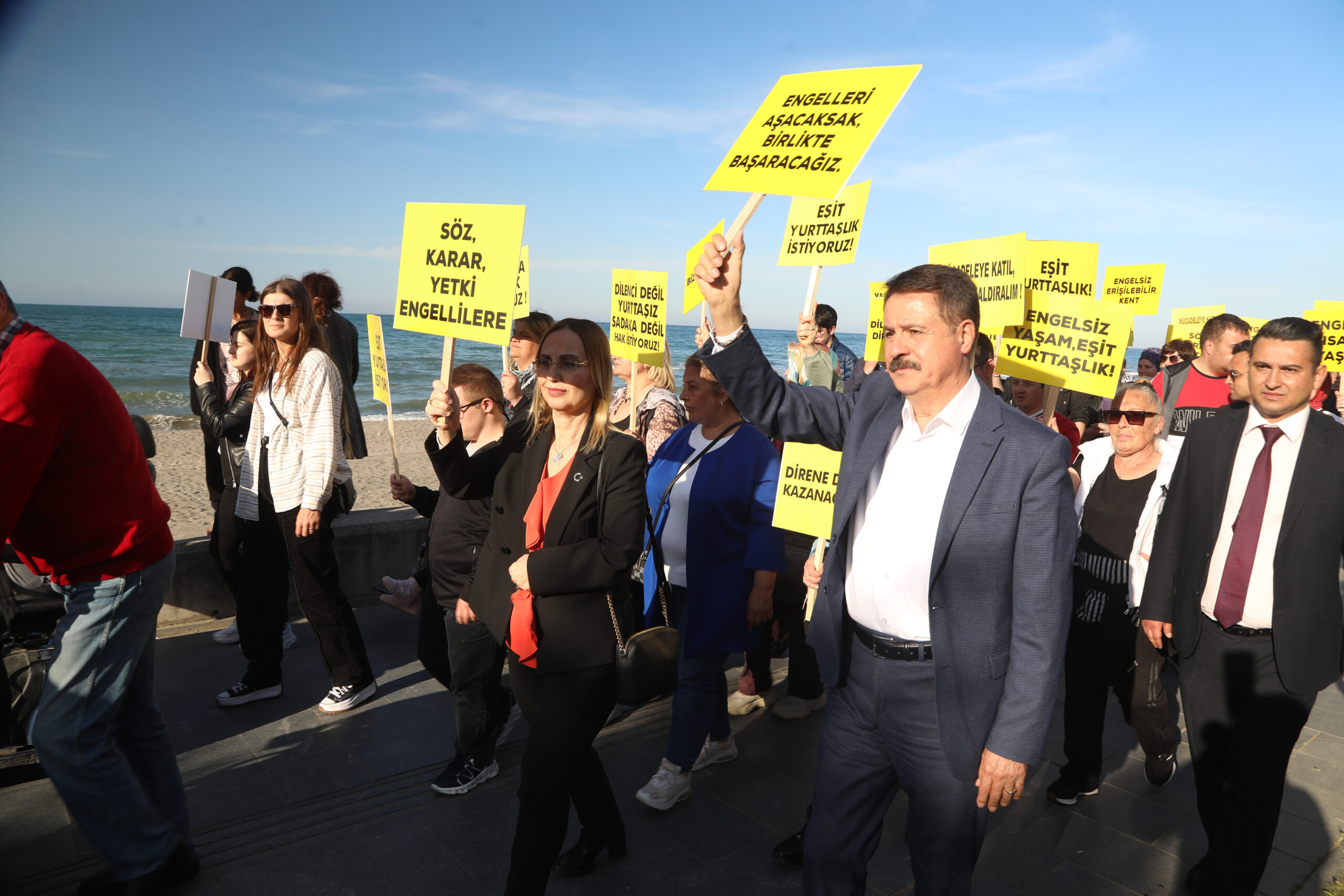 “Mücadeleye devam edeceğiz” Atakum Belediyesi ile Atakum Kent Konseyi Engelliler