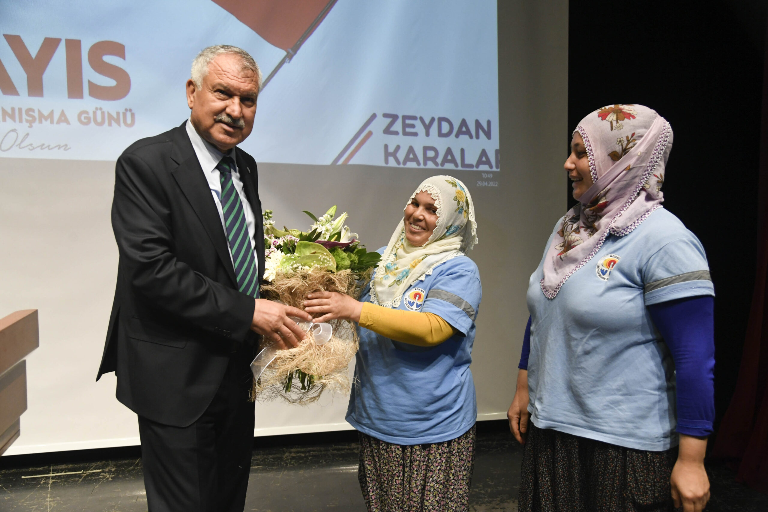 Adana Büyükşehir Belediye Başkanı Zeydan Karalar, 1 Mayıs Emek ve