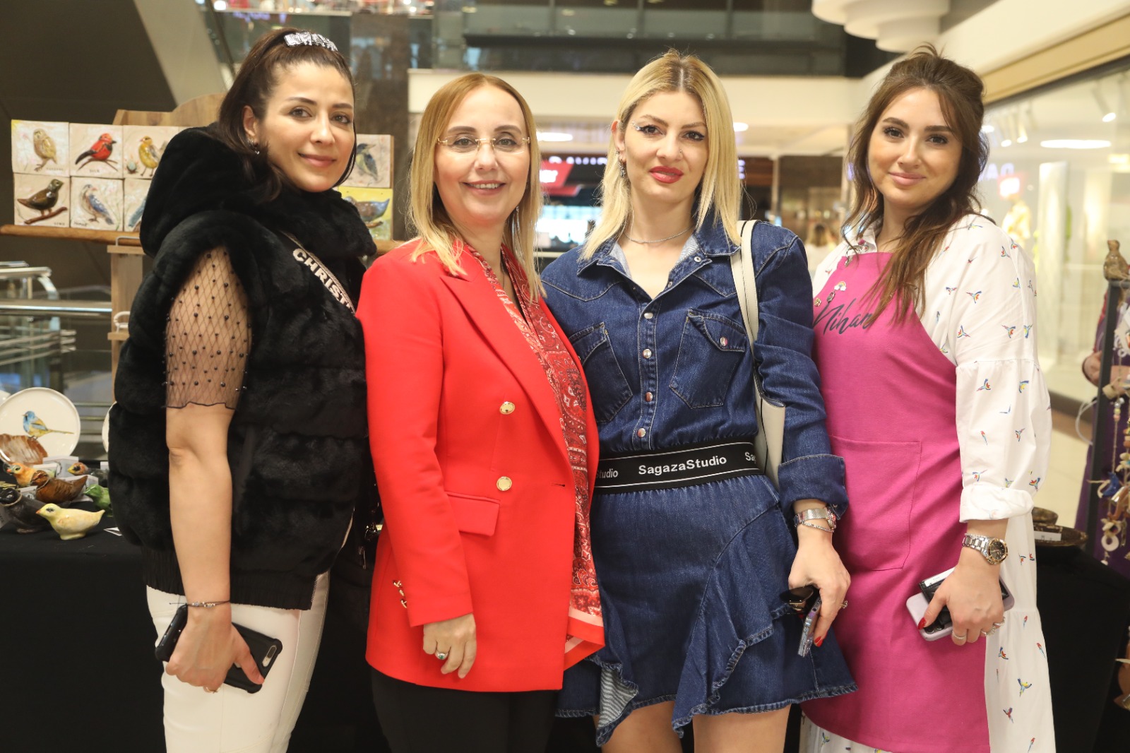 Samsun genelindeki kadın kooperatiflerinin birlik çatısı MAYECE’nin Atakum’da düzenlediği serginin