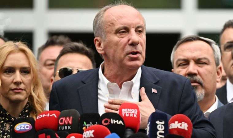 Memleket Partisi Genel Başkanı Muharrem İnce, partililerle birlikte yerel seçim