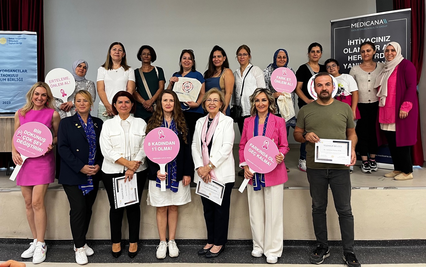 MEDICANA İLE İZMİR PEMBE EKİM YAŞADI Her 8 kadından birinde