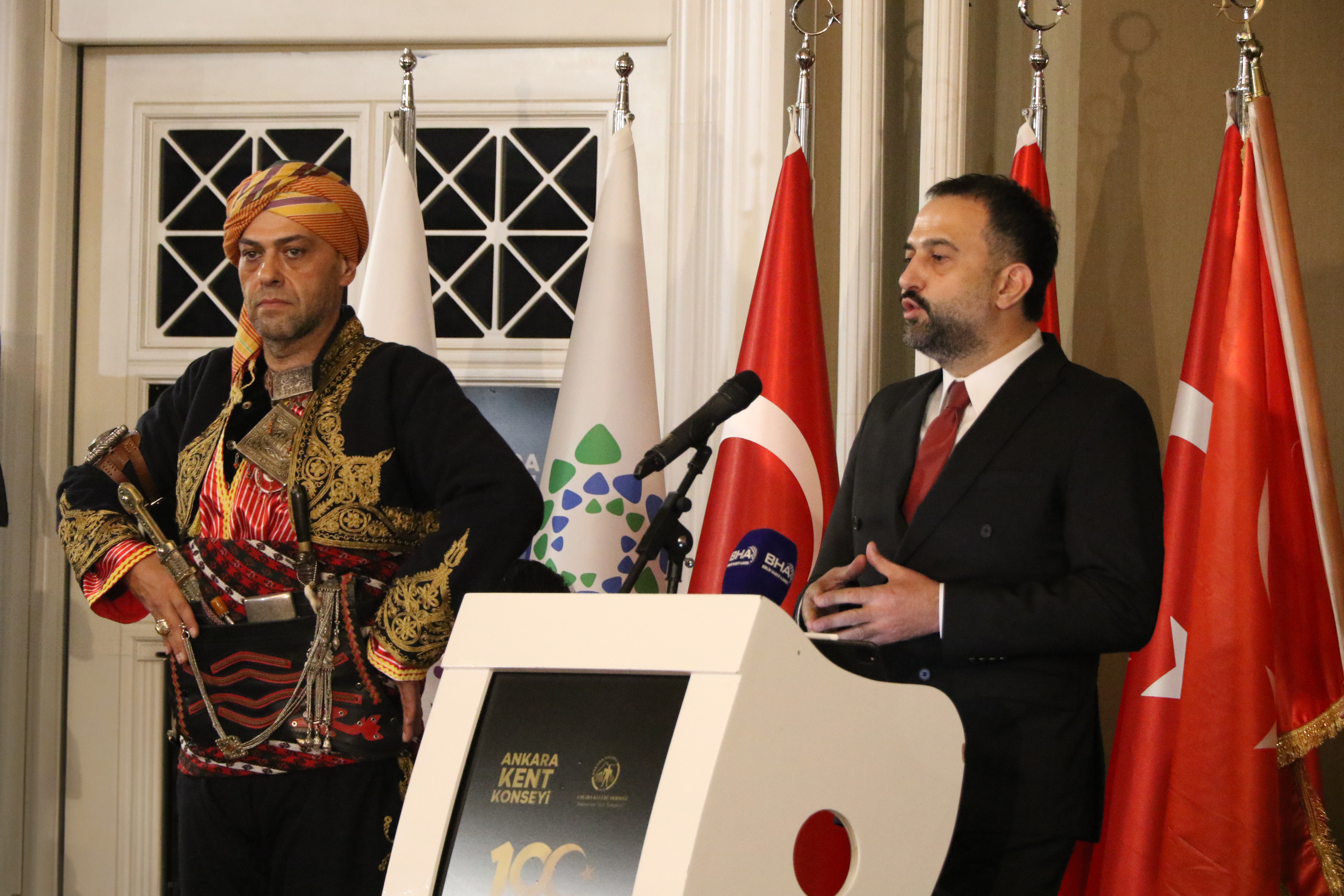 ANKARA KENT KONSEYİ BAŞKANI HALİL İBRAHİM YILMAZ’IN 13 EKİM ANKARA’NIN<br>BAŞKENT OLUŞU KUTLAMA MESAJI Ankara’nın Başkent oluşunun 100. yılı nedeniyle bir açıklama yapan Ankara