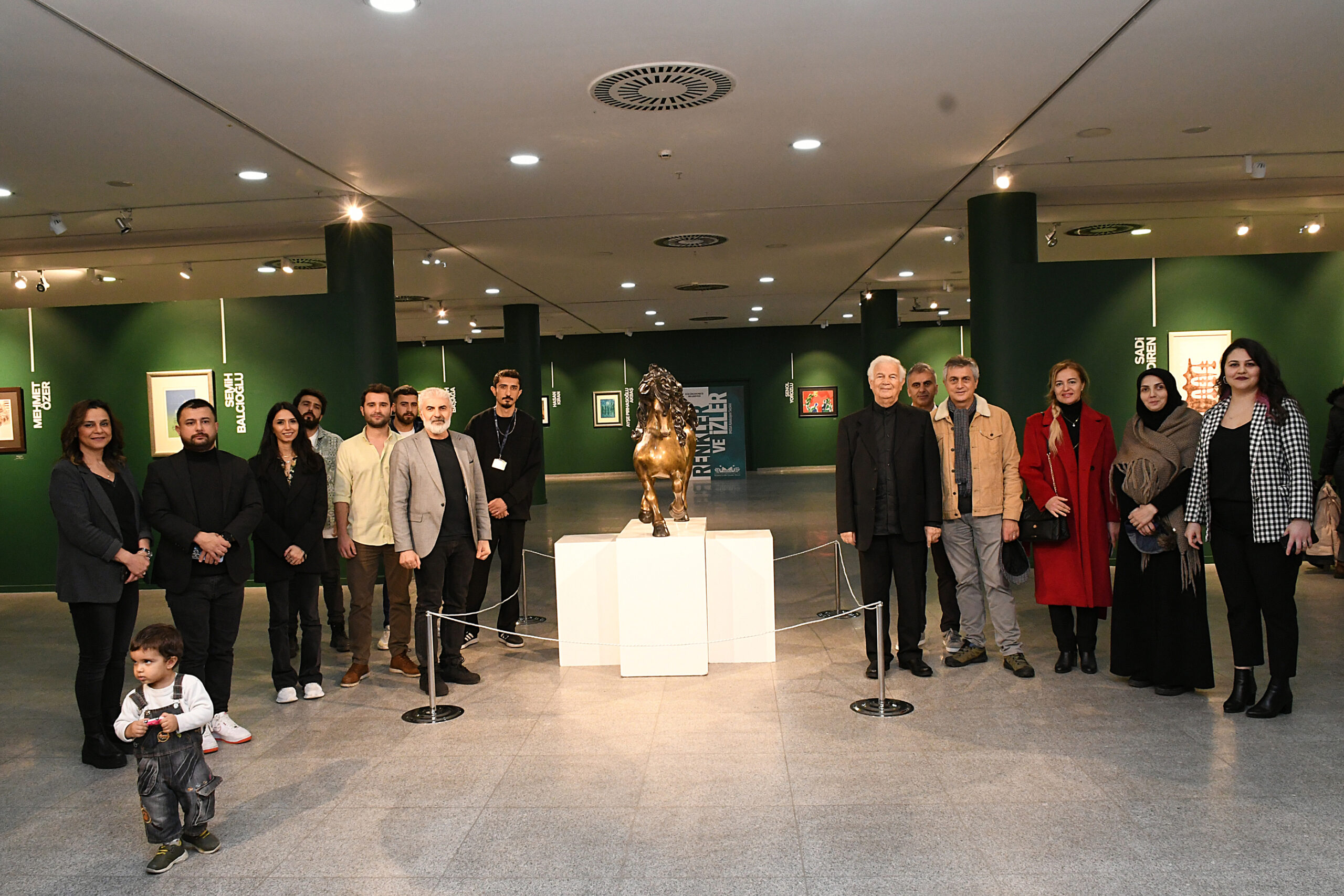BASKI RESİMİN DUAYENLERİNDEN; “RENKLER VE İZLER” GALERİ CENNET’TE KAPILARINI ARALADI Küçükçekmece