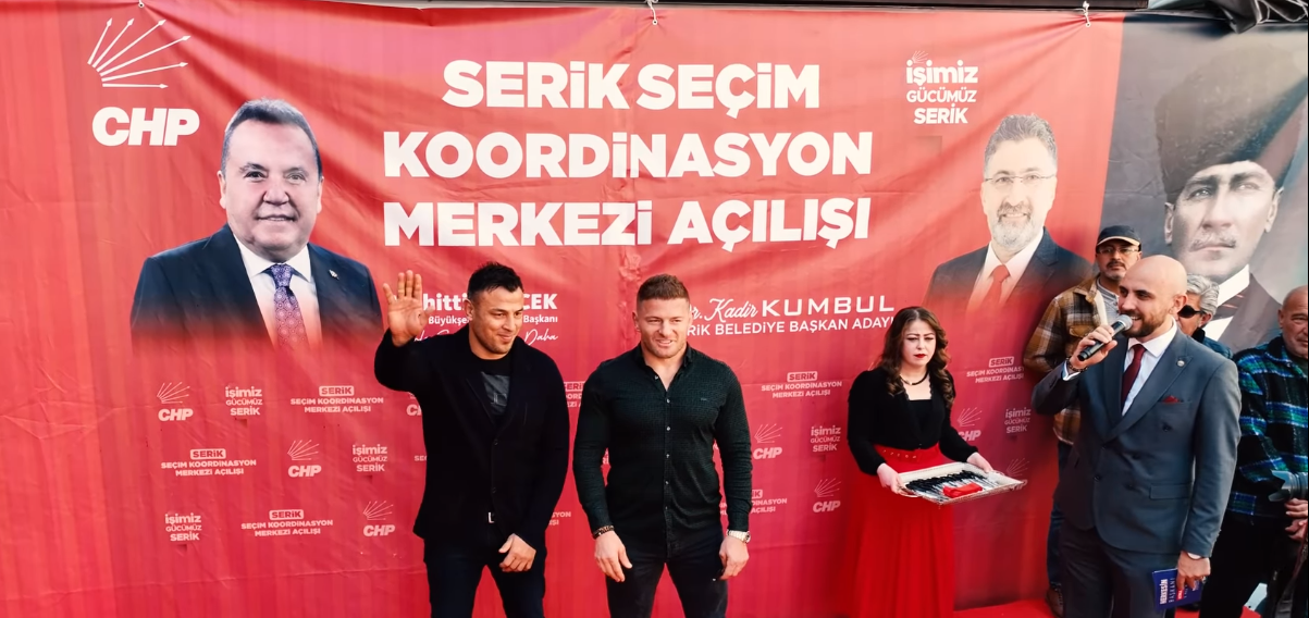 ZAFER GİBİ KARŞILAMA Cumhuriyet Halk Partisi Serik Seçim Koordinasyon Merkezi