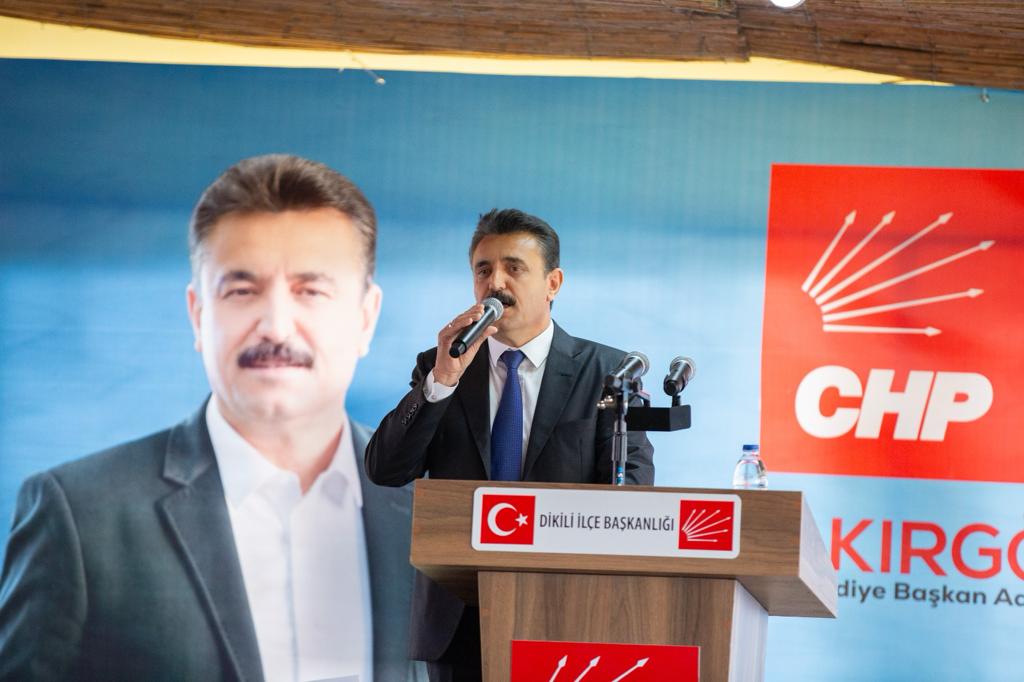 Yerel seçim çalışmalarına ara vermeden devam eden CHP’li  Dikili Belediye