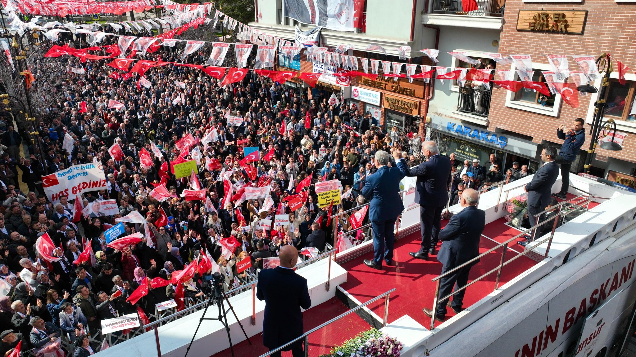 Ankara Büyükşehir Belediye Başkan Adayı Mansur Yavaş, 31 Mart Yerel