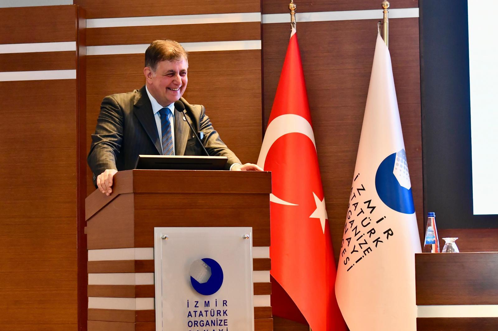 CHP İzmir Büyükşehir Belediye Başkan Adayı Dr. Cemil Tugay, İAOSB’de