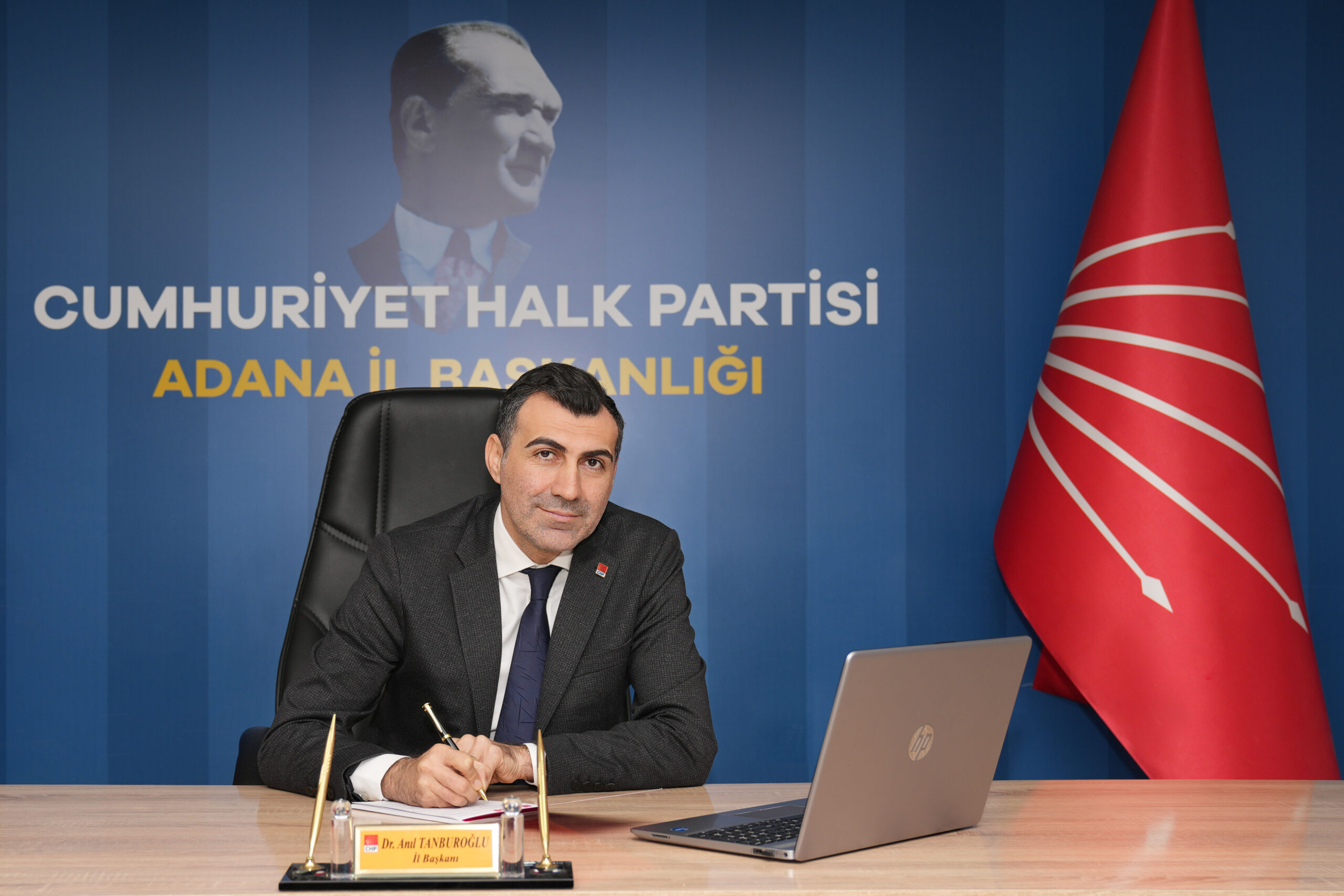 Cumhuriyet Halk Partisi (CHP) Adana İl Başkanı Doç. Dr. Anıl
