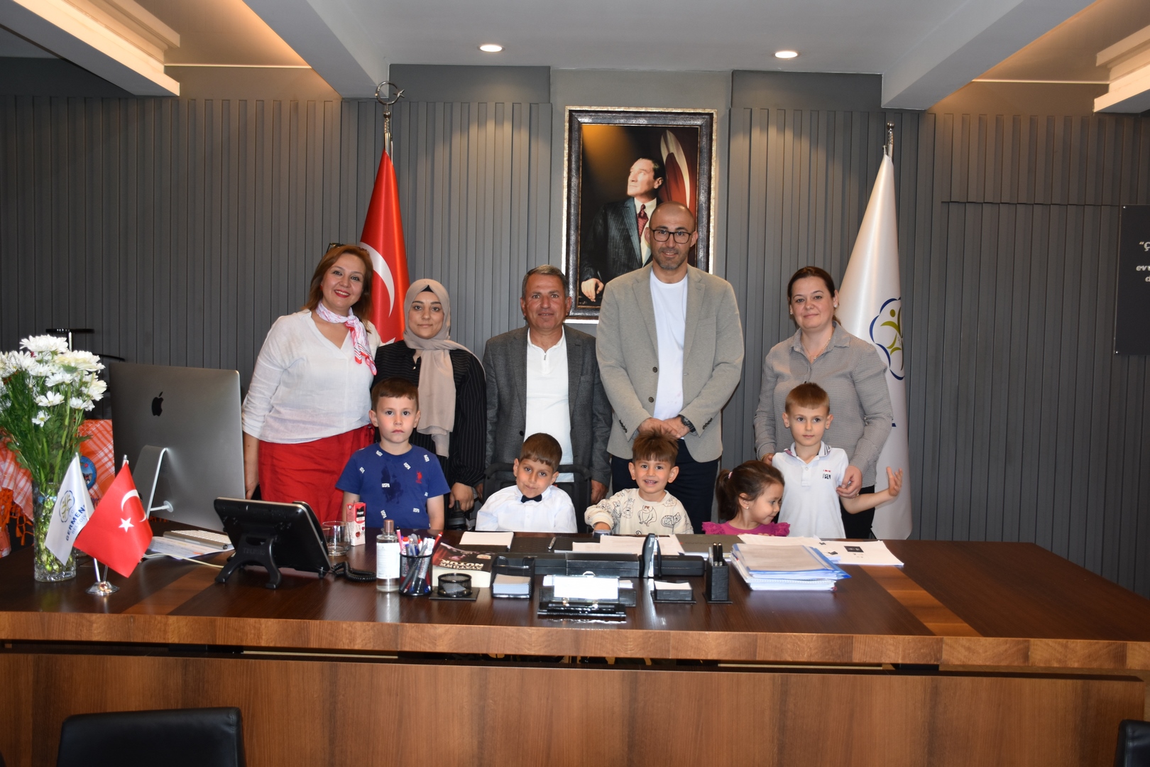 23 Nisan Ulusal Egemenlik ve Çocuk Bayramı kutlamaları kapsamında, Germencik