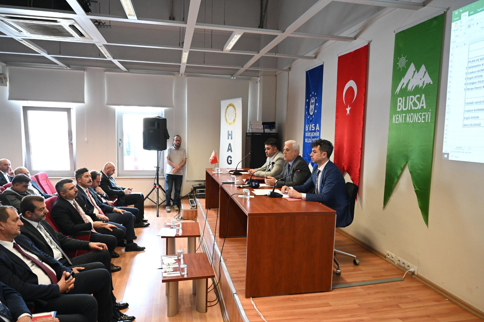 Bursa İli Hayvancılığı Geliştirme Birliği (HAGEL) başkanlığına seçilen Bursa Büyükşehir