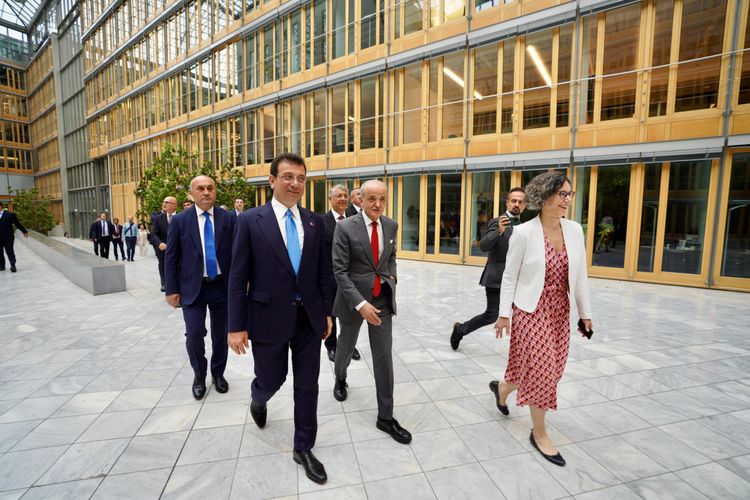 TBB ve İBB Başkanı Ekrem İmamoğlu, Almanya’nın başkenti Berlin’de Almanya
