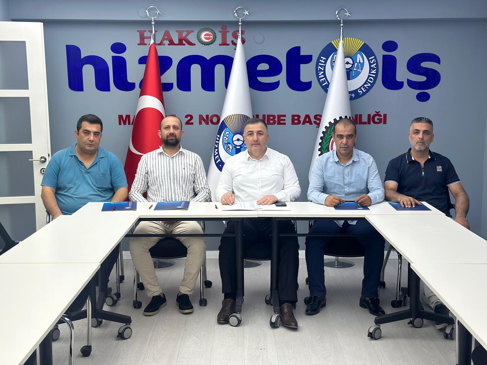 HİZMET İŞ SENDİKASI MANİSA BÜYÜKŞEHİR BELEDİYESİ İŞVERENİNİ UYARDI Hizmet İş