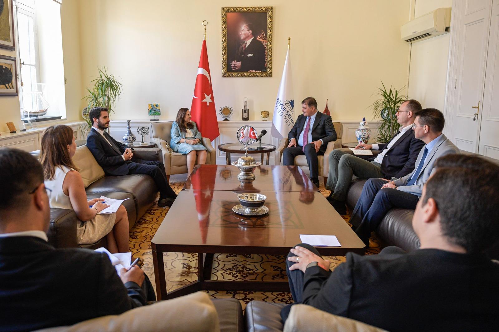 İzmir Büyükşehir Belediye Başkanı Dr. Cemil Tugay, Kuzey Kıbrıs Türk