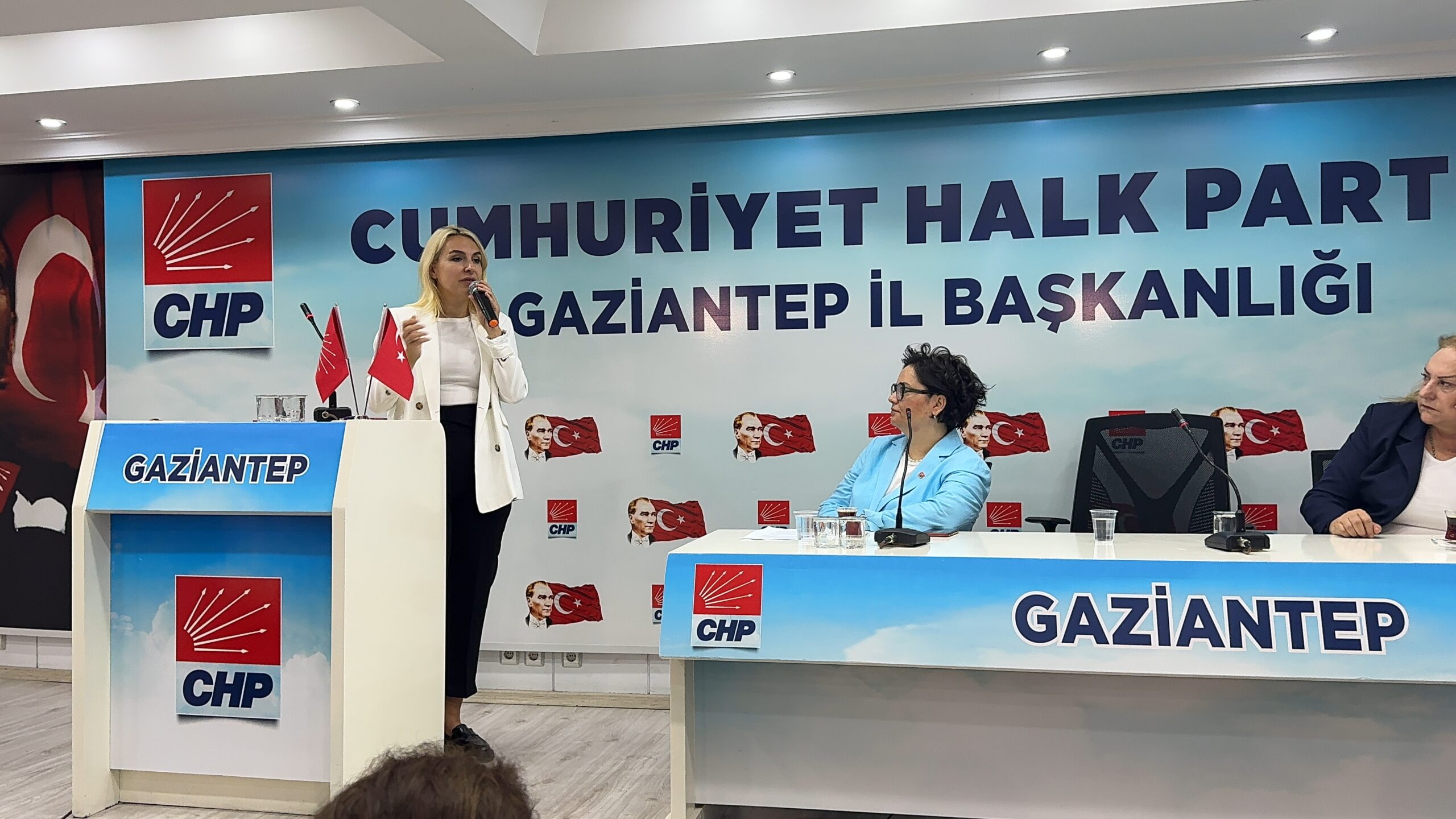 Cumhuriyet Halk Partisi (CHP) Kadın Kolları Genel Başkan Adayı Av.