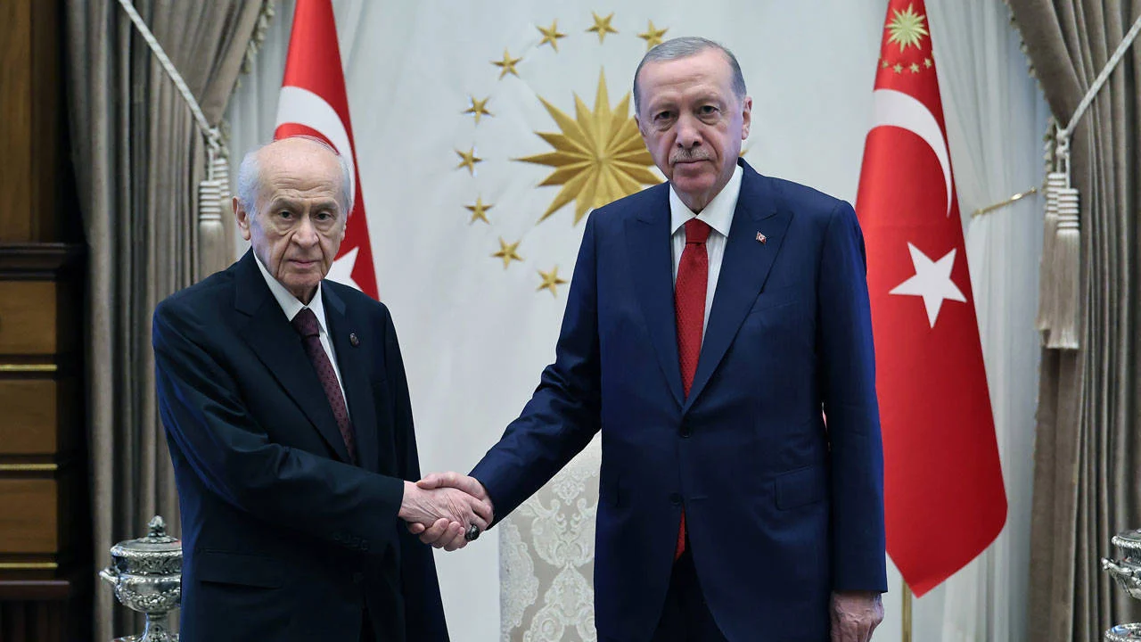 Zafer Partisi Genel Başkanı Ümit Özdağ, MHP Genel Başkanı Devlet