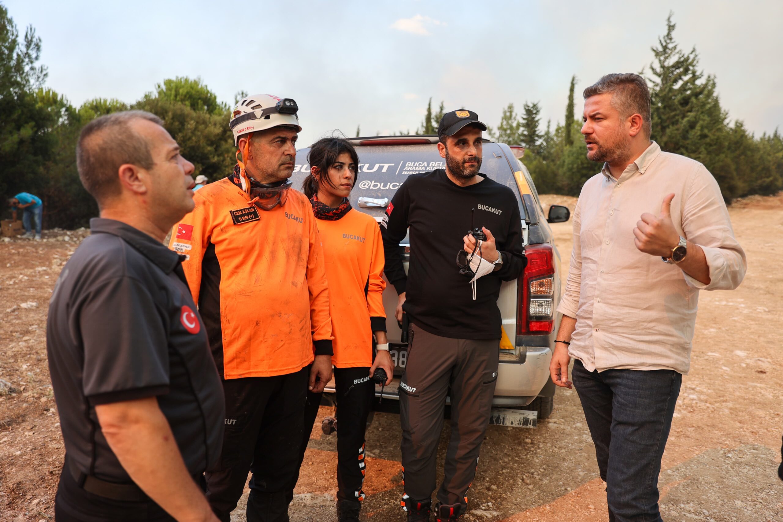 Buca Belediye Başkanı Görkem Duman, dün öğle saatlerinde başlayarak Sarnıç