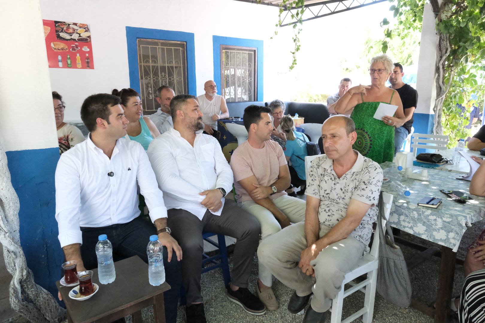 Bodrum Belediye Başkanı Tamer Mandalinci, mahalle ziyaretlerine Kızılağaç ve Çiftlik’te