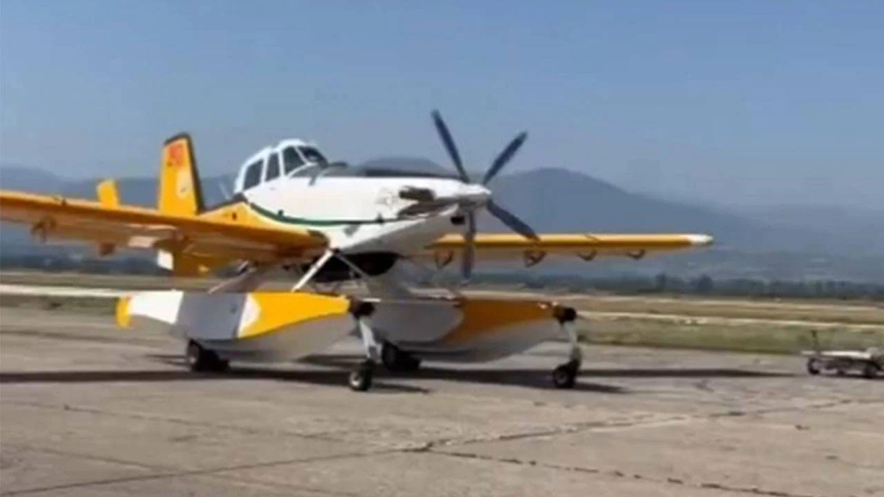 Türkiye, Kuzey Makedonya’da meydana gelen orman yangınına 2 uçak ve